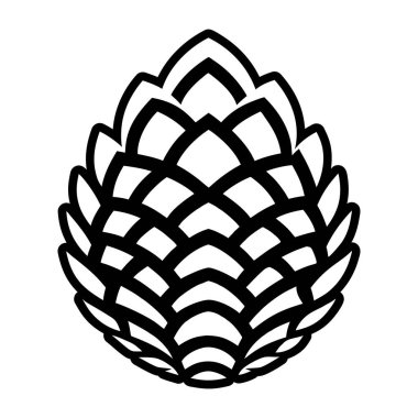 Ananas meyvesi ikonu. Beyaz arkaplanda izole edilmiş web tasarımı için egzotik ananas vektör simgesi