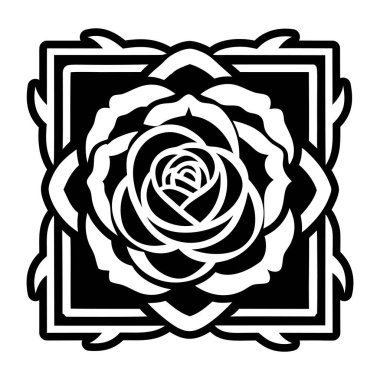 Çiçek deseninin vektör çizimi