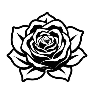 Vektör çizim çiçek tasarımı için