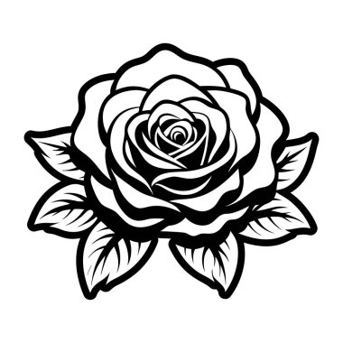 Güzel ve zarif çiçek, dekoratif tasarım.