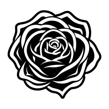 Bir çiçeğin vektör illüstrasyonu