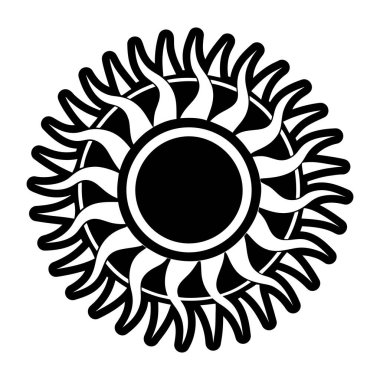 Kabartma Biçimli Güneş Simgeleri