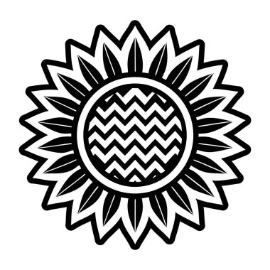 Beyaz arkaplanda soyut güneş, vektör illüstrasyonuName