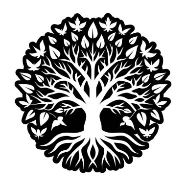 Soyut çiçek arkaplanının vektör çizimi