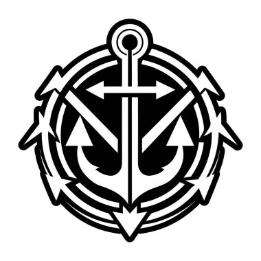 çapa çapa gemi vektör çizimi