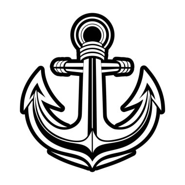 anchor simgesi, vektör illüstrasyon tasarımı