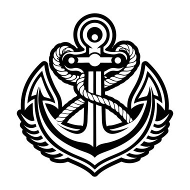 çapa simgesi vektör illüstrasyonu