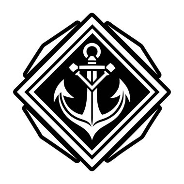 Çapalı korsan gemisinin amblemi