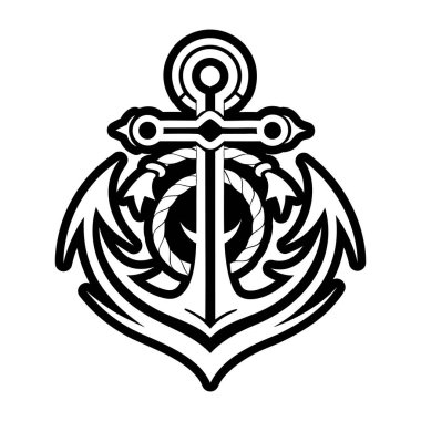 dayanak simgesi, basit siyah biçim