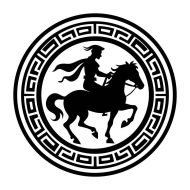 Yunan mitoloji tanrısı. antik Yunan