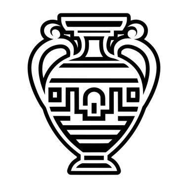 Antik Yunan vazo simgesi ana hatlarıyla