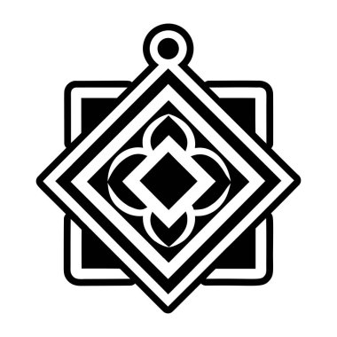 Elmas mücevher ikonu vektör çizimi çizimi