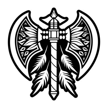 Kanatları olan izole bir kalkan