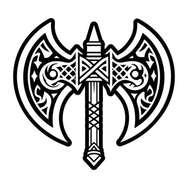 Ortaçağ ve zırh sembolünün vektör tasarımı. Ortaçağ ve ortaçağ vektör stok illüstrasyonu koleksiyonu.