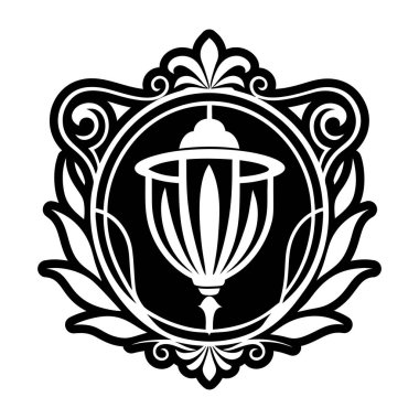 Antika retro amblem tasarımı