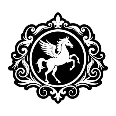 Kelebek amblemi, kraliyet sembolü.