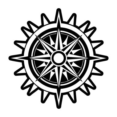 Pusula simgesi vektör resimlemesi