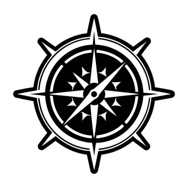 Pusula simgesi vektör resimlemesi