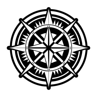 Pusula simgesi vektör resimlemesi