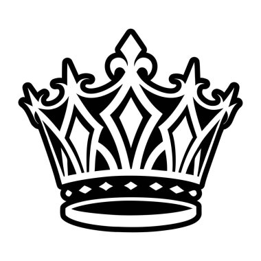 Taç simgesi, basit tarzı
