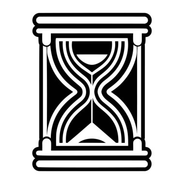 Kum saati simgesi, özet biçimi