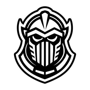 kalkan ikon vektör illüstrasyonu