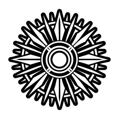 izole kar tanesi dekorasyon vektörü