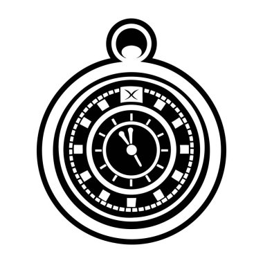 Saat simgesi, basit tarzı