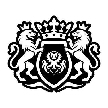 Demokrasnoyarsk şehrinin arması. Rusya