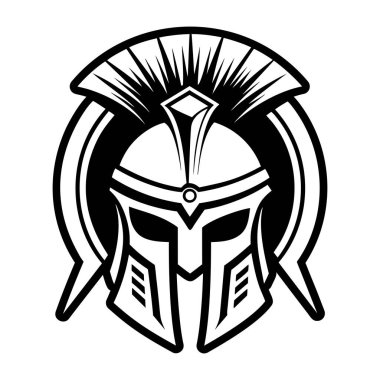 Viking miğferi ve kurdelesi olan kalkan.