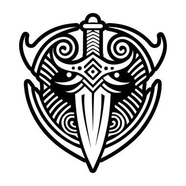 kabile etnik vektör sanatı