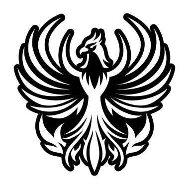 kartal kuş vektör simgesi