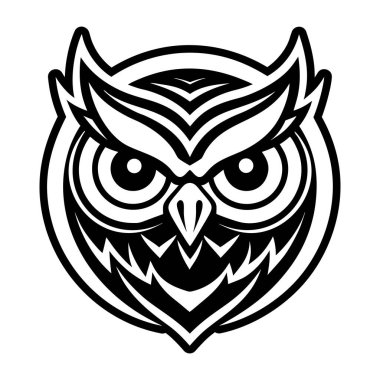 Baykuş simgesi, basit tarzı