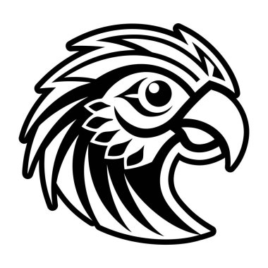 kuşun vektör illüstrasyonu