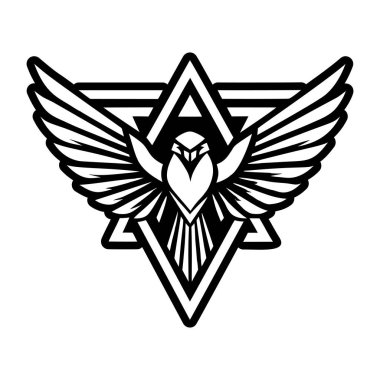 Kanatlı kuş kanatları simgesi