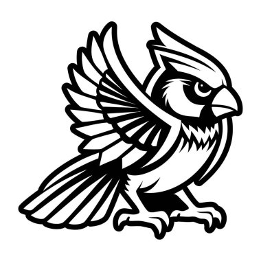 kuş vektör çizim tasarım
