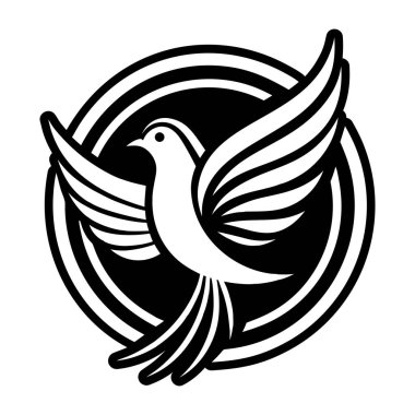 Barış sembolü simgesi, basit biçim