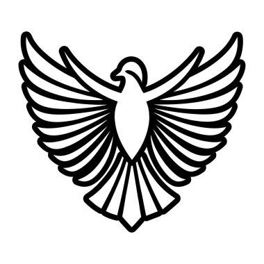 Kanat simgesi, anahat stili