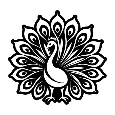 Tasarımınız için dekoratif süsleme vektörü çizimi