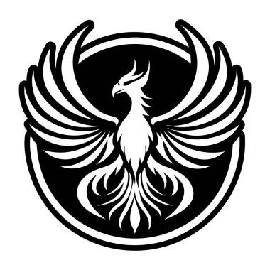 kartal logo vektör çizim şablonu