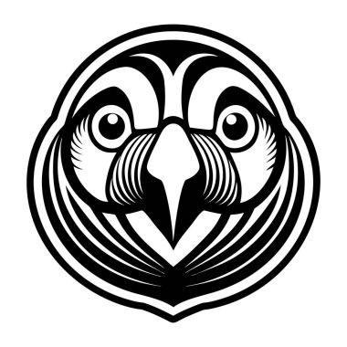 kuşun vektör illüstrasyonu