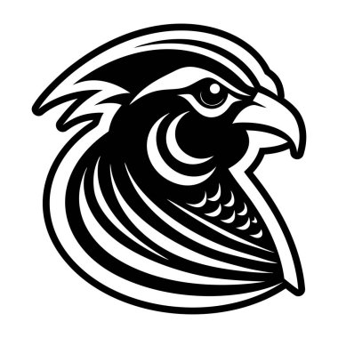 Bir kartal logosu gösteren kabartma biçimi simgesi