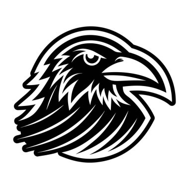 Siyah kanatlı siyah kartal.