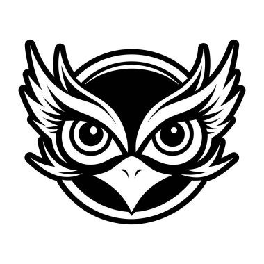 Baykuş logo vektör illüstrasyonuName