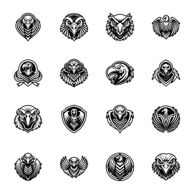 Logolar için vektör simgeleri kümesi