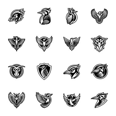 Kanat simgeleri ayarlandı, basit biçim