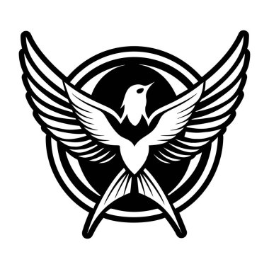 bird logo template vector icon design illustration