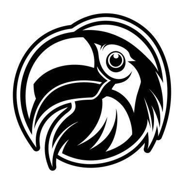 Bir kuşun vektör çizimi