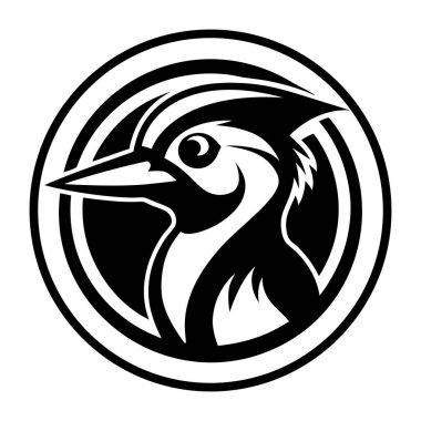 Bir kuşun vektör çizimi