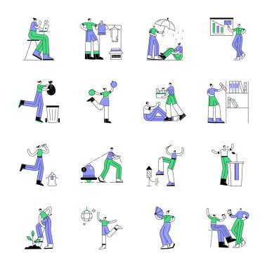 Temizlik vektör çizim